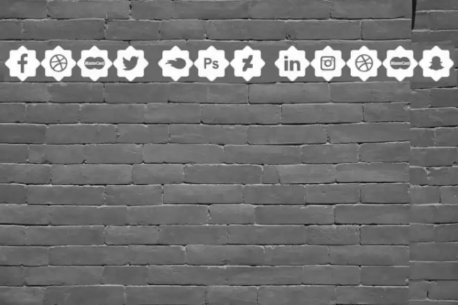 font 120 icons Font examples