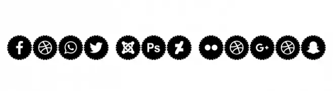 font 120 logos  Frei Schriftart Herunterladen