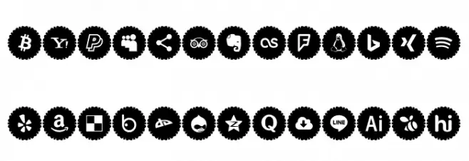 font 120 logos Шрифта ВЕРХНИЙ