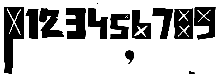 font breakdown Font OTHER CHARS