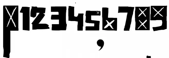 font breakdown Font OTHER CHARS