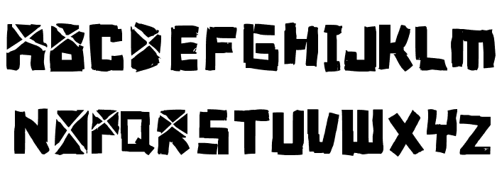 font breakdown Font LOWERCASE