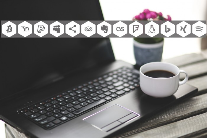 font icons 120 Font examples