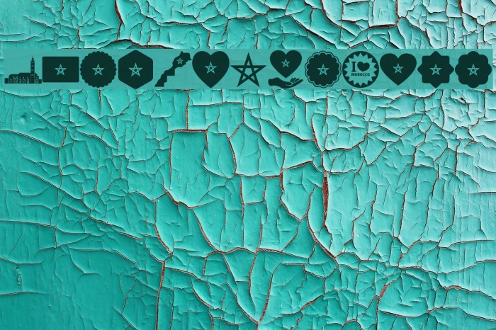 font larache color Example 2