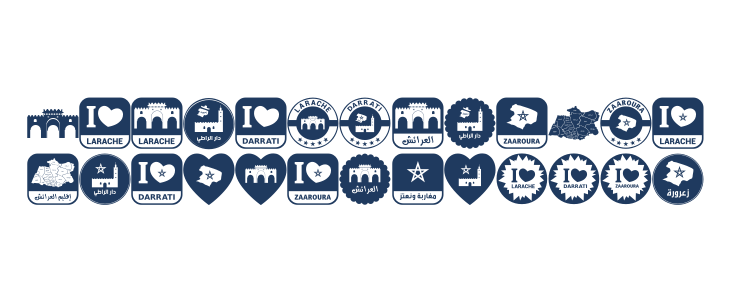 font larache color Lowercase