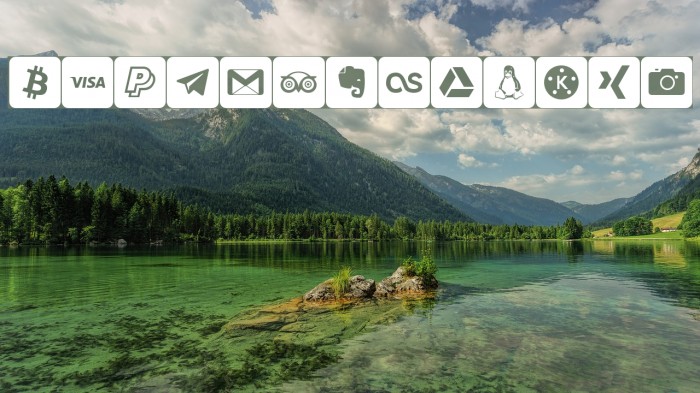 font social media لخطوط تنزيل examples
