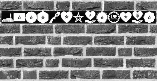 font tanger color Font examples