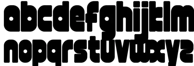 font twelve good fatty 字体 小写