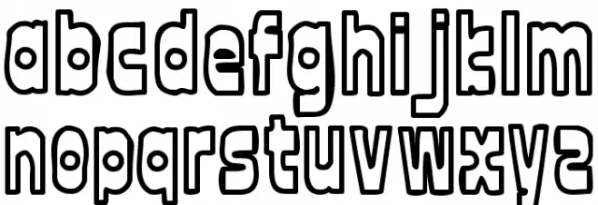 font twelve خط أحرف كبيرة
