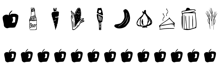 font3836 Font LOWERCASE