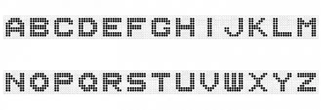 font48413 Fonte MAIÚSCULAS