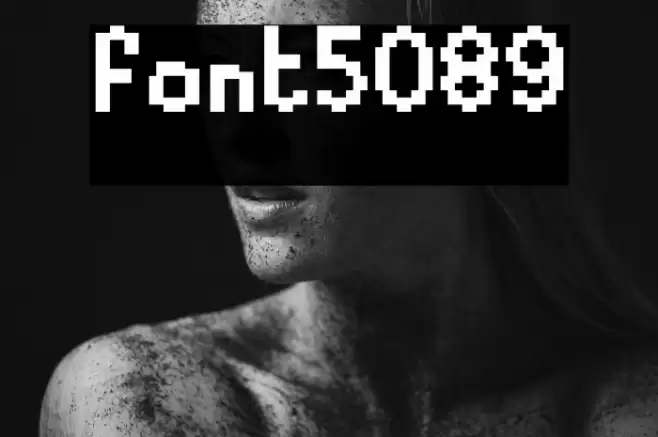 font5089 Font examples