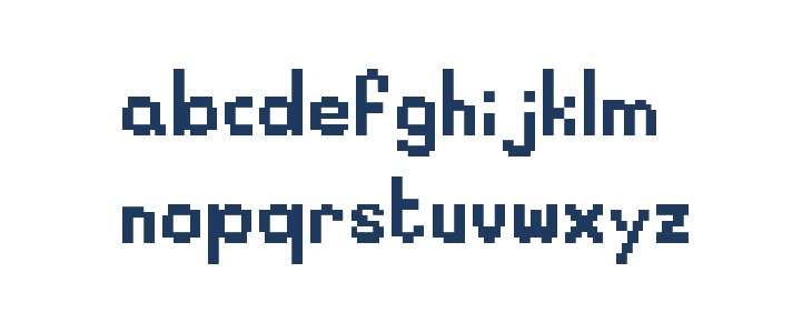 font5089 Lowercase