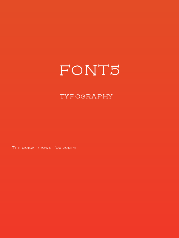 font5 Poster