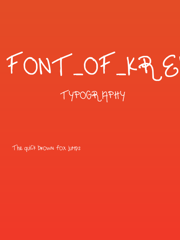 font_of_krewgz Poster