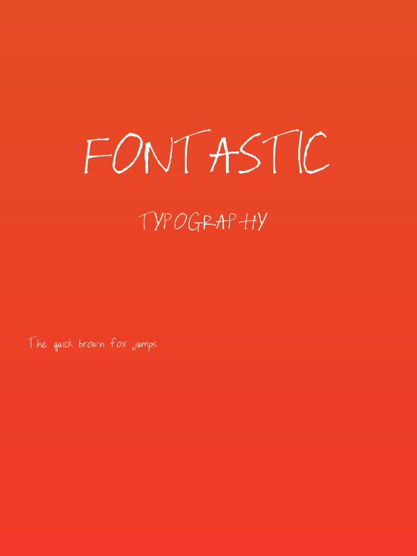 fontastic Poster