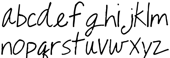 fontastic Font LOWERCASE