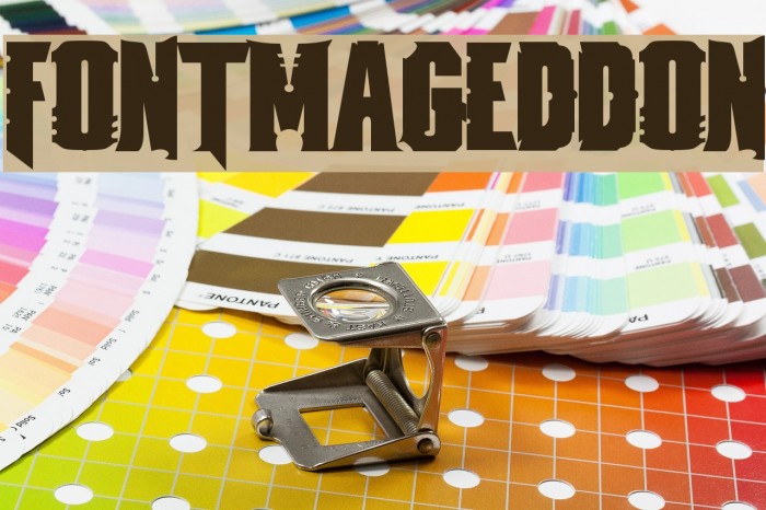 fontmageddon Font examples