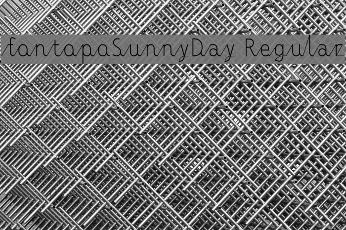 fontopoSunnyDay Regular Example 3