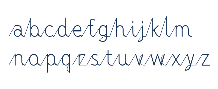 fontopoSunnyDay Regular Lowercase
