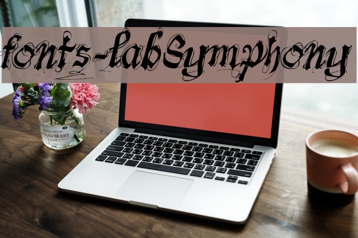 fonts-lab Symphony Font examples