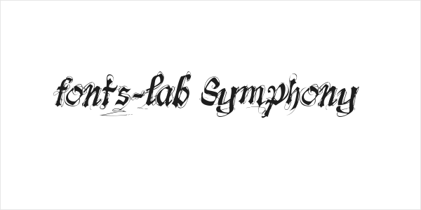 fonts-lab Symphony Logo