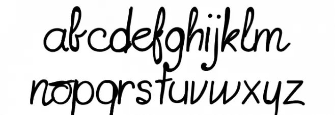 fonts-lab gift خط أحرف صغيرة