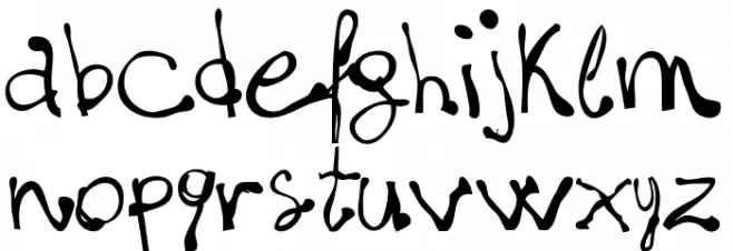 fonts-lab(dot)com_five$matter! 字体 小写