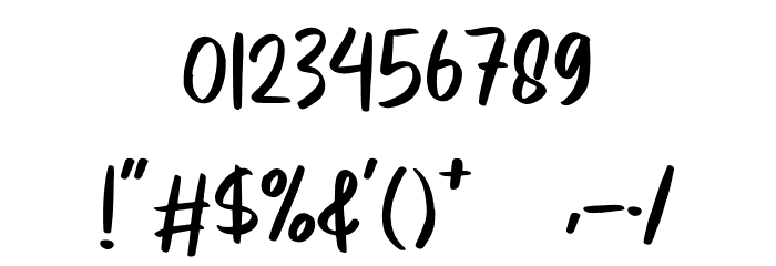 foolish Regular Font OTHER CHARS