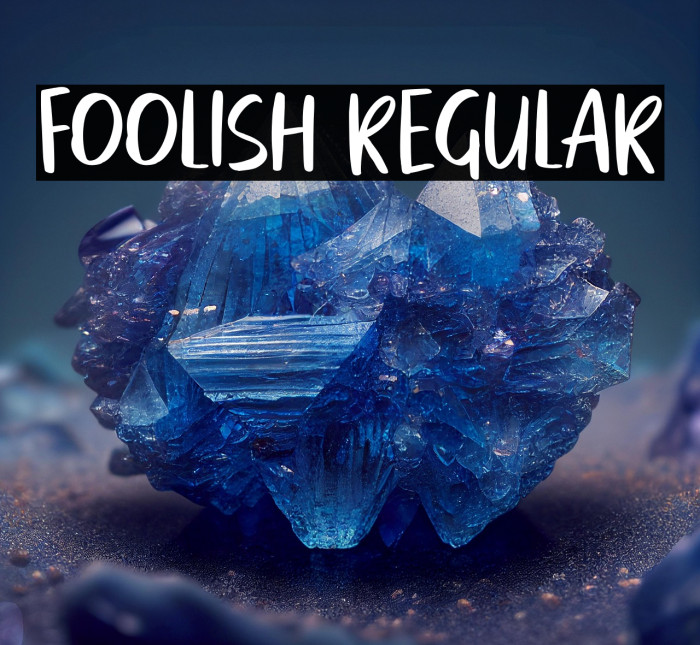 foolish Regular Example 2