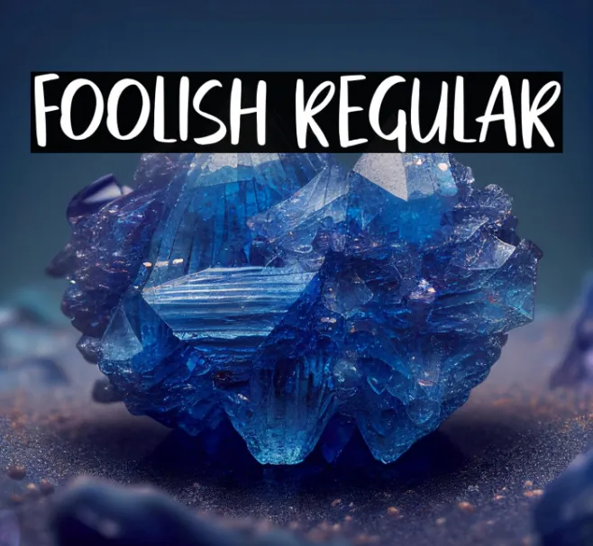 foolish Regular Example 2