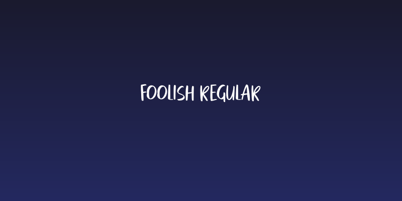 foolish Regular Social Header