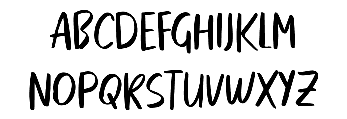 foolish Regular Font LOWERCASE