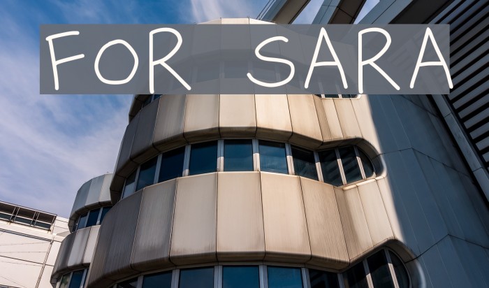 for sara Font examples
