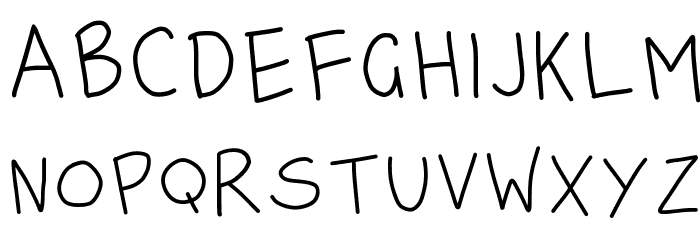 for sara Font LOWERCASE