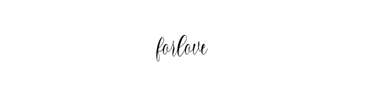 forlove  Fuentes Gratis Descargar