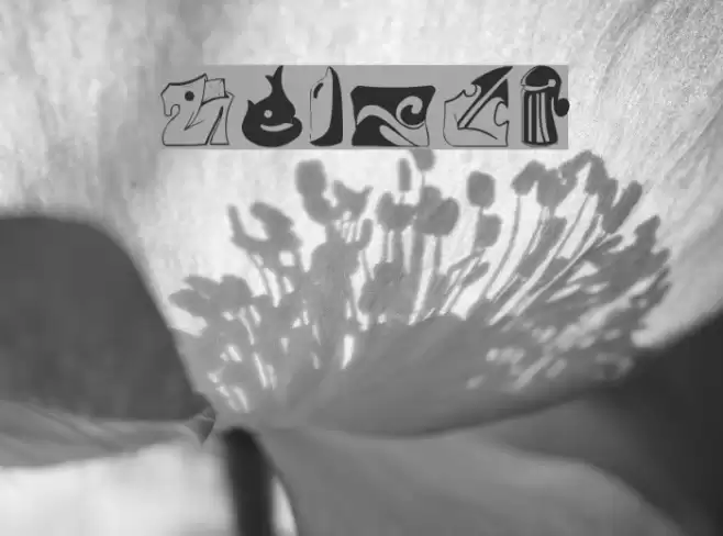 formes2 Font examples