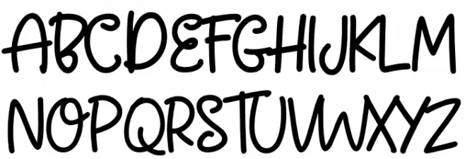 fortune cookies Шрифта ВЕРХНИЙ