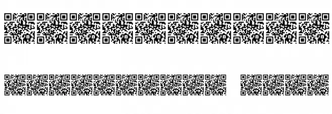 forwardsBACKWARDS Шрифта ДРУГИЕ символов