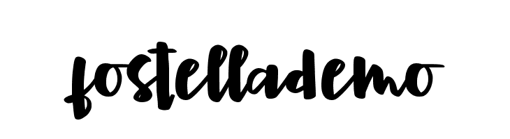 fostella demo  Fuentes Gratis Descargar