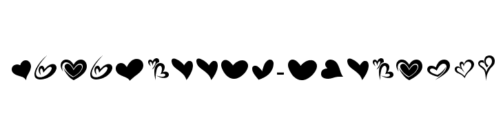 fotograami-hearts01  Frei Schriftart Herunterladen