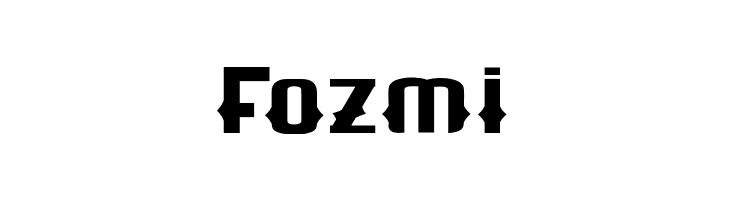 fozmi  Descarca Fonturi Gratis