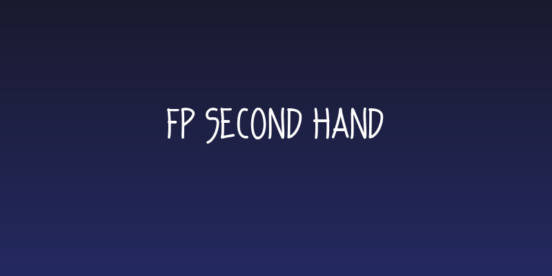 FP second hand Social Header