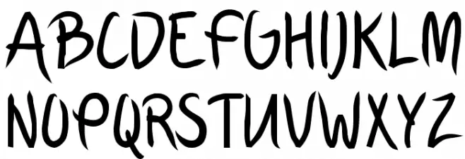 FP third hand Шрифта ВЕРХНИЙ