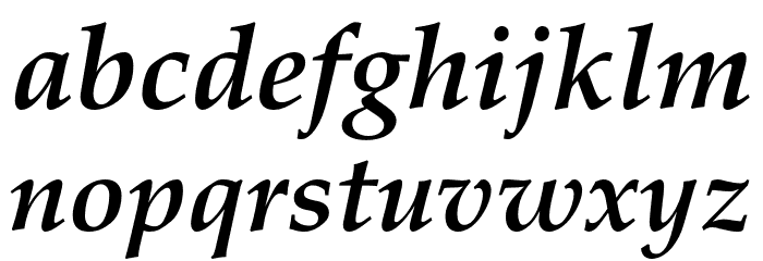 FPL Neu Bold Italic Font LOWERCASE