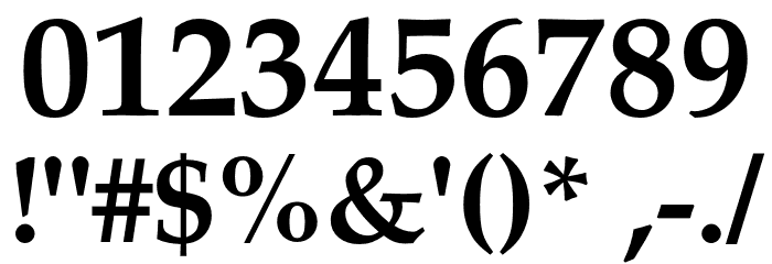 FPL Neu Bold Font OTHER CHARS