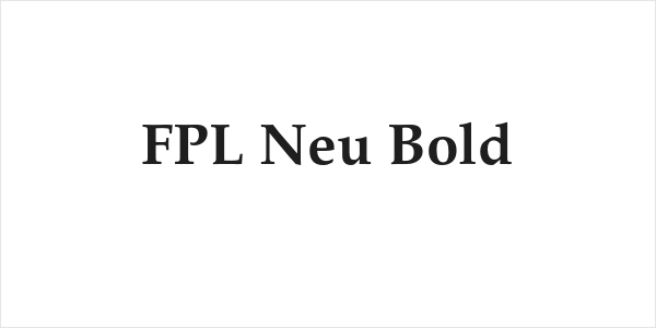 FPL Neu Bold Logo