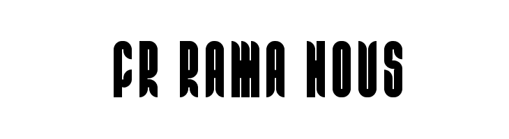 FR Rama Nous  Descarca Fonturi Gratis