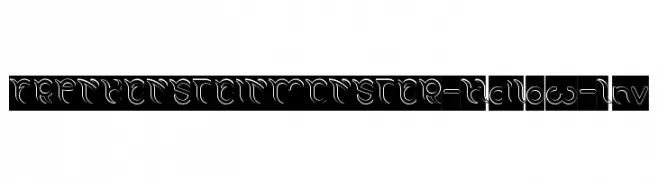 FRANKENSTEIN MONSTER-Hollow-Inv  Скачать бесплатные шрифты