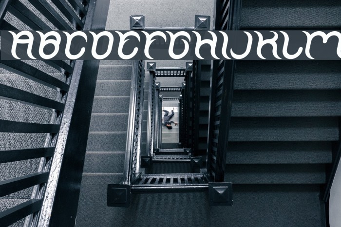 FRANKENSTEIN MONSTER Italic Example 1